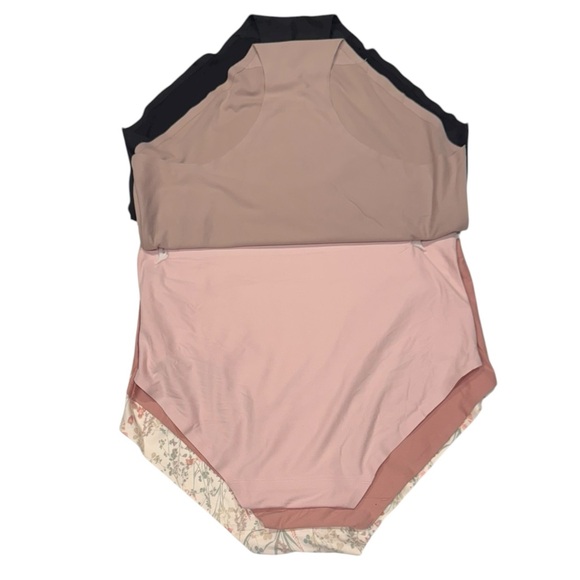 LAURA ASHLEY 5 Pack Super Soft Stretch Comfy No Show Panties Floral NWT Medium - Picture 9 of 14